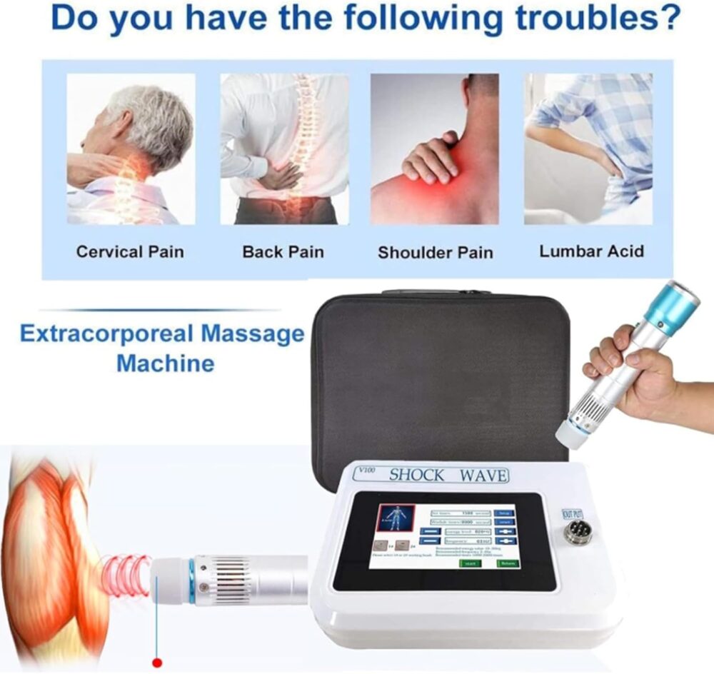 ED Extrakorporale Stoßwellentherapie Maschine, Tiefes Gewebe Muskel Massage Gerät Elektrische Extrakorporale Stoßwellen Maschine Für Chronische Schmerzlinderung - Image 2