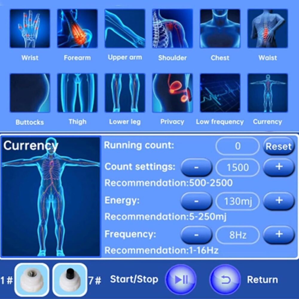 ED Extrakorporale Stoßwellentherapie Maschine, Tiefes Gewebe Muskel Massage Gerät Elektrische Extrakorporale Stoßwellen Maschine Für Chronische Schmerzlinderung - Image 5