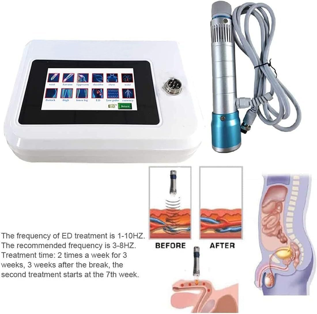 ED Shockwave Therapy Device, Electromagnetic Extracorporeal Shockwave Therapy Device Used for Body Percussion, Muscle Relaxation and Pain Relief - Image 11